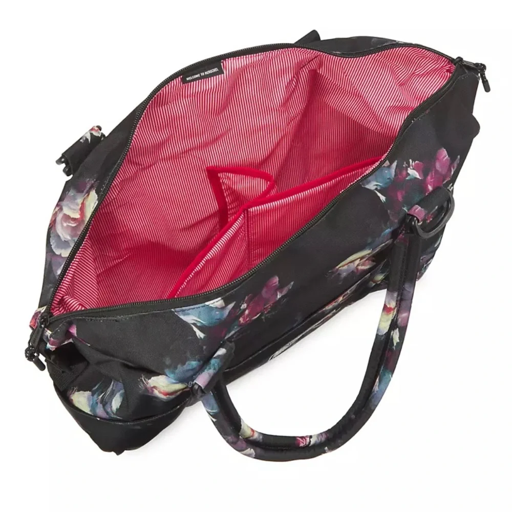 Herschel Supply Co. Floral Print Diaper Bag